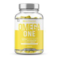 OmegaOne Omega-3 Fish Oil Supplement by NutraOne (90 500mg Fish Oil Pills)