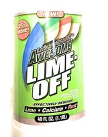 L.A's Awesome spray cleaner LIME-OFF removes calcium, lime & rust. For limited time 25% more awesome cleaner