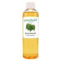 GreenHealth Perilla Seed Oil - 4 fl oz (118 ml) - 100% Pure Cold Pressed