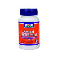 NOW NAT RESVERATROL 200mg 60c