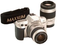Minolta Maxxum QTsi 35mm SLR Camera Kit w/ 35-80mm & 70-210mm Lenses