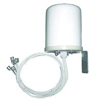 TerraWave 6 dBi MIMO Outdoor Omnidirectional Antenna, RPTNC Plug Connectors, 6 Ports (316571)