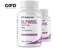 DLPAROL- Anxiety and Depression Support. one Month Supply, 100% Natural Supplement, Better Sleep Support, Stress Support, Mood Support, Healthy Sleep Support,