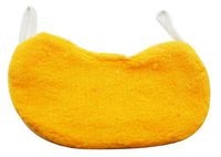 Chuzhao Wu Orange Travel Sleep Eye Mask Soft Padded Blindfolds Travel Game Eyeshade(Pack of 3)