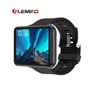 LEMFO LEMT Smartphone Smartwatch 4G with SIM Card and Many More Software, Android 7.1 System (Black)