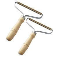 Sandistore Lint Roller, Portable Lint Remover Clothes Fuzz Shaver Restores Your Clothes and Fabrics Lint Remover Hair Removal (2 PCS)