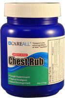 New World Imports MCR4 Careall Medicated Chest Rub, 3.53 oz. Jar (Pack of 24)
