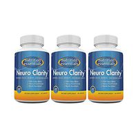 Nootropic Brain Function Booster Supplement - Enhance Memory, Mental Clarity, Energy, Focus, Concentration - Brain Support with St. John's Wort and Ginkgo Biloba - 3 Month Supply