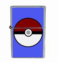 Customized Collectables Pokeball Anime Video Game Flip Top Oil Cigarette Lighter