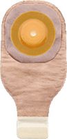Hollister Premier One-Piece Drainable Pouch with Cut-to-fit Convex Flextend Skin Barrier, One Sided ComfortWear Panel, Lock N Roll Microseal Closure and Tape Border 1-1/2" Stoma Opening (Box of 5 Each)