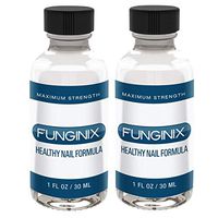 FUNGINIX Finger and Toe Fungus Treatment - Maximum Strength Solution, Eliminate Fungal Infections, Powerful & Effective (2 Bottles)