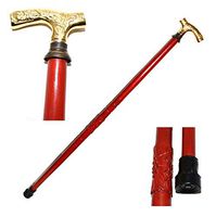 Nautical World Men Derby Cane Walnut Maple, Solid Brass Handle -Affordable Gift! Item #HAR-9112407, Affordable Gift Decorative Walking Cane Fashion Statement for Men/Women/Seniors/Grandparents! Item