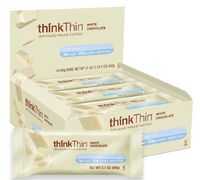 Think Thin Wht Choc Caddy Size 10ct Think Thin Wht Chocolate Caddy 10ct