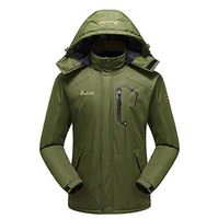 Alvinm Men's Jacket Casual Fashion Waterproof Quick-Drying Breathable Sport Outdoor Coat Outwear Green