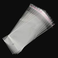 ARRICRAFT 1000pcs OPP Long Cellophane Bags Resealable Clear Gift Bags for Necklace Earrings Hand Chain Packing, 155x60mm