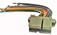 Factory Radio Replacement Wires That Plug into The Original Radio from a Chevrolet, S-10 Pickup, 1990, 1991, 1992, 1993, 1994, 1995, 1996, 1997, 1998, 1999, 2000, 2001, 2002