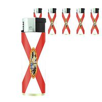 Florida State Flag Lighters S1 Set of 5 Electronic Flame Cigarette Smoking