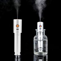 Aroma2Go Anywhere Aromatherapy Travel Diffuser. Rechargeable, USB, Portable, Solid Aluminum, Facial Mister. Great for the Office, Car, and Home. Use with your favorite Essential Oils.