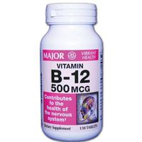 Vitamin B-12 500 MCG - 130 Tablets