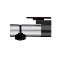 Vehicle Cameras 360 Degree Panoramic Driving Recorder HD Night Vision Hidden Wireless Single Lens Car Camera (Color : Silver)