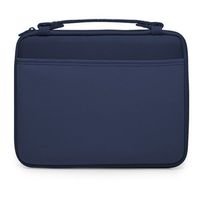 BoxWave iPad 4 Case, [Hard Shell Briefcase] Slim Messenger Bag Brief w/Side Pockets for Apple iPad 4 - Navy