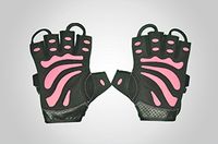 Weight Lifting Pro Gloves Wrist Support for Women (Pink, Extra Large)