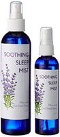 Lavender Mist for Pillows and Bed Sheet Spray. Relaxing Blend of Sage and Lavender and Amethyst Crystals. Reiki Treated. (4oz/8oz Combo Pack)