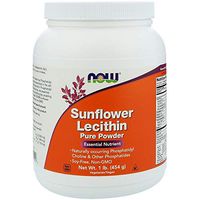 Sunflower Lecithin Pure Powder Help The Brain Liver and Nervous System Soy Free Non GMO 1 lb 454 g