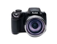 Kodak AZ521, 16MP Camera with 52x Optical Zoom, 3" LCD Screen, 1080p Video Recording - Black (Renewed)