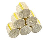 GT Cotton Elastic Bandage w/Hook and Loop Closure on Both Ends, 2" Width - 6 Pack
