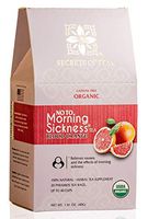 Secrets of Tea Morning Sickness Relief Tea - Blood Orange Tea - Pregnancy Tea for Constipation Relief & Nausea Relief for Pregnant Women - USDA Organic Caffeine Free Tea - Up to 40 Servings.