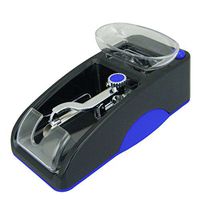 Amiley Cigarette Injector Machine, Electric Automatic Cigarette Rolling Machine Tobacco Maker Roller (Blue)