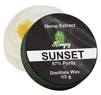 Hemp Extract Wax High Purity - Great Ingredient for Salves, Balms and Rubs (1/2g)