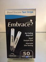 Omnis Embrace Test Strips, 4 Boxes of 50 each (200 Total)