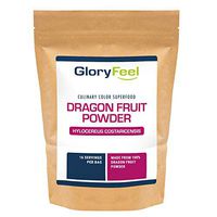 Gloryfeel Freeze Dried Red Dragon Fruit Powder (5 OZ), Pitaya Powder Dragonfruit