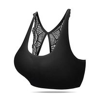 SHIYN Electronic Breast Massager, Breast Enhancer Breast Enlargement, for Home Use Breast Growth Anti Sagging, Low Noise, Constant Temperature Massage,Black