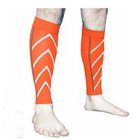 Calf Compression Sleeves for Runners Prevent Shin Splints and Calf Injuries Faster Running (Blue)