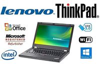 Custom Notebook PC - ThinkPad T430 - 14 Inch LED - 3rd Gen Core i5-3320M 2.6GHz - Upgraded to 12GB DDR3 RAM - 'New' 1TB HDD - Windows 10 Professional - DVD±RW - USB 3.0 - WiFi