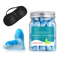 Earplugs for Sleeping, Ultra Soft Foam Earplugs, 25 Pair - Soundproof earplugs, Noise Proof, Comfortable Ear Plugs for Sleeping, Snoring, Travel,Blue