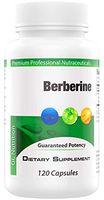 Berberine 500mg - Extra Large 120 Capsules | Powerful Supplement to Aid Blood Sugar Level, High Cholesterol, Metabolism, Heart Health & Weight Loss | Organic Metabolic Support for Diabetic Men & Women