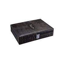 CHENTAOCS Cigar Box, Cigar Humidor, Mellow Cedar Wood Crocodile Skin Moisturizing Box, Products