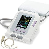 FDA Approved CONTEC08A Fully Automatic Upper Arm Blood Pressure Monitor Electronic Sphygmomanometer with Adult Probe