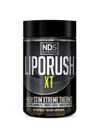 NDS Nutrition LipoRush XT - Super Concentrated Thermogenic with L-Carnitine and Teacrine for Shredding Fat - Supports Maximum Energy, Focus, Calorie Burning, Diuretic, Appetite Control (60 Capsules)