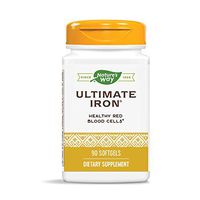 Nature's Way Ultimate Iron Maximum Absorption Synergistic Blend, 50 mg per serving, 90 Count (Packaging May Vary)