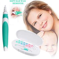 GMaxit Earwax Remover Tool Ear Wax Cleaner Soft Silicone Spiral Earwax Remover Tool, 15 Replacement Heads, q-tip Replacement