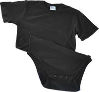 Baby Pants Adult Onezie - Medium Black