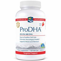 Nordic Naturals Prodha Fish Oil, 205 Mg Epa, 480 Mg Dha, 120 Count