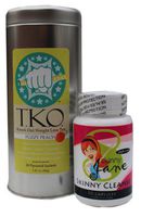 Quick Cleanse Kit - All Natural Weight Loss Detox Tea and Cleanse Supplement, Lose Weight Fast, Slim Down Fast, More Energy (Fuzzy Peach)