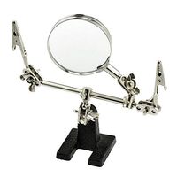 Third Hand Holder with 3X Magnifier - Hands Free