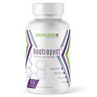 Ontologix Nootropynt Brain Heath Supplement - Top Memory Booster for Enhanced Mental Focus, Cognition, Mood - 60 Servings - Achieve & Elevate Your Life